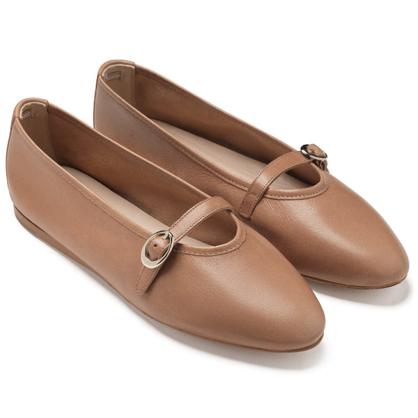 NATALIE - CAMEL LEATHER