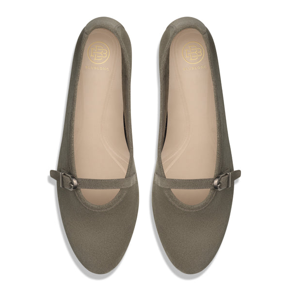 NATALIE - MOSS SUEDE