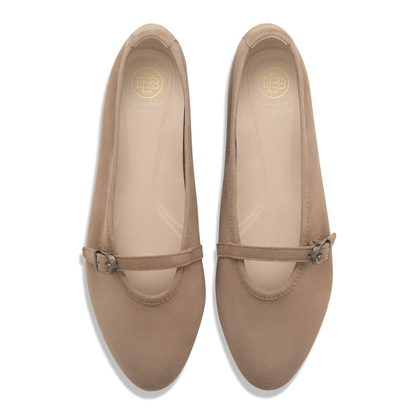 NATALIE - TAUPE SUEDE