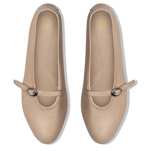 NATALIE - ALMOND LEATHER