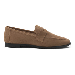 Victoria - Camel Suede