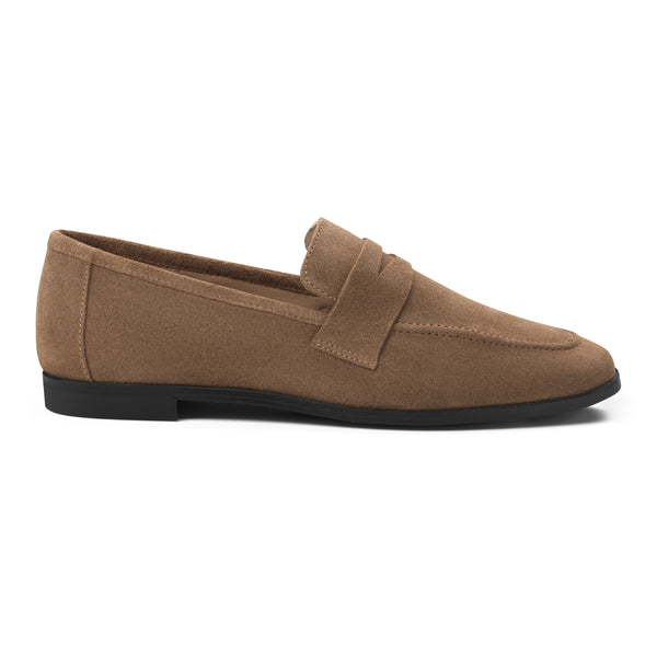 Victoria - Camel Suede