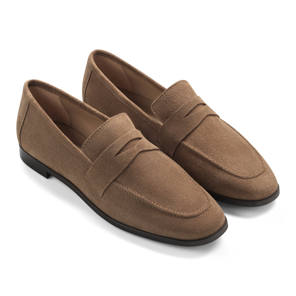 Victoria - Camel Suede