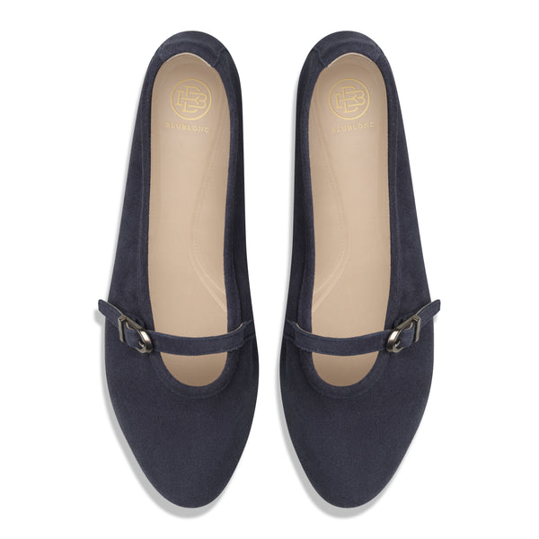 NATALIE - NAVY SUEDE