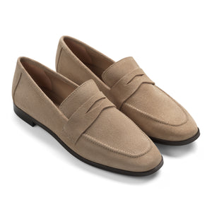 Victoria - Taupe Suede