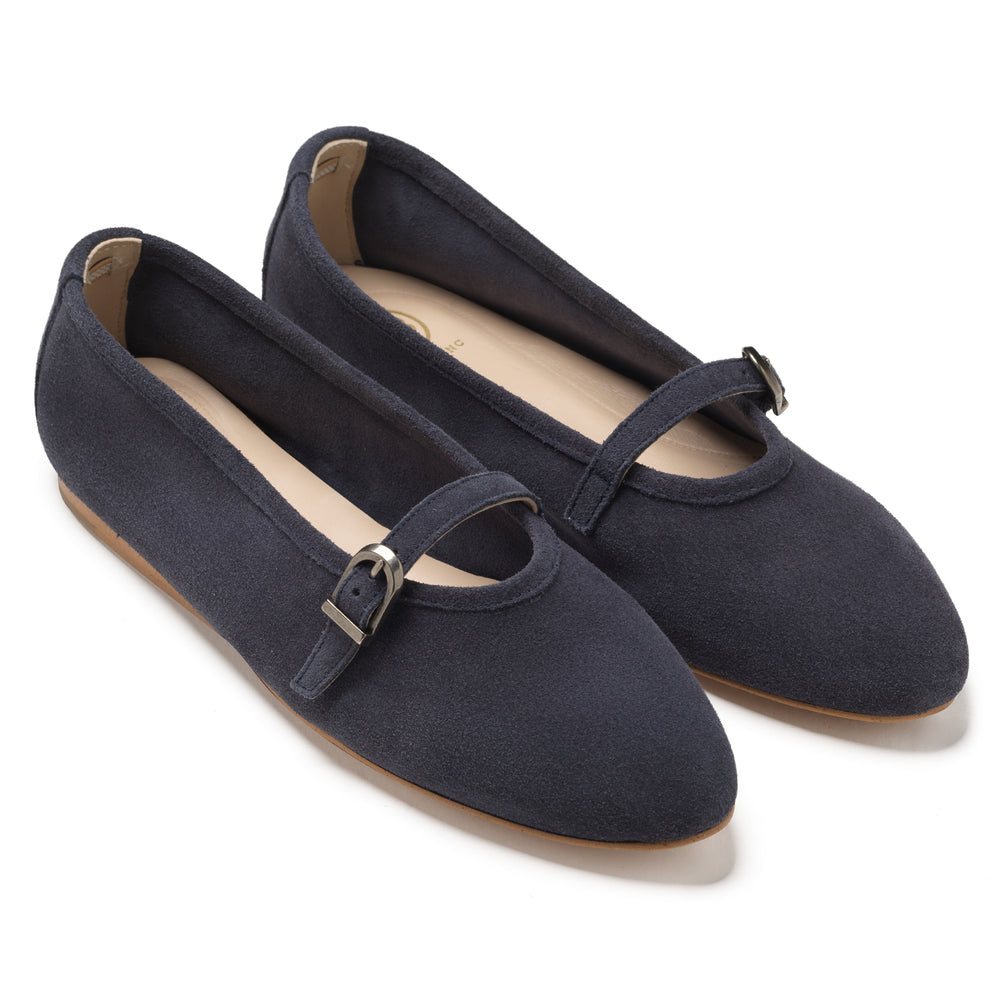 NATALIE - NAVY SUEDE