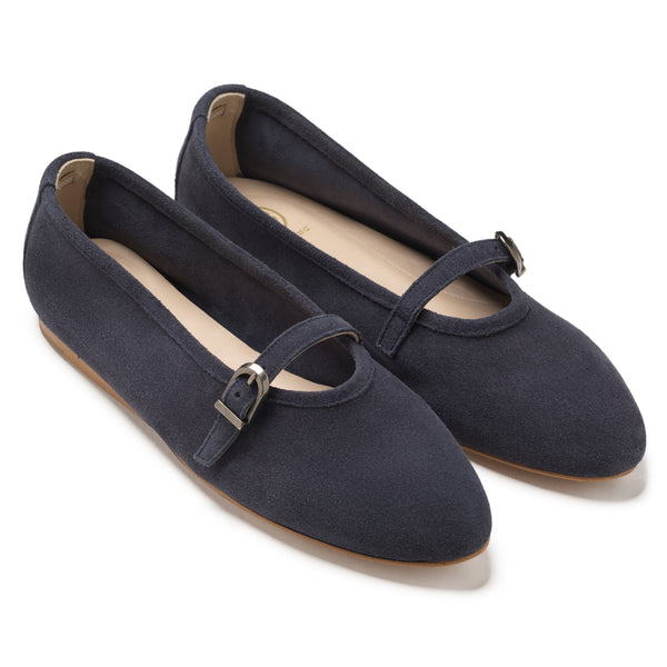 NATALIE - NAVY SUEDE