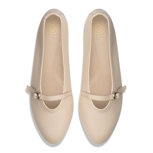 NATALIE - IVORY LEATHER